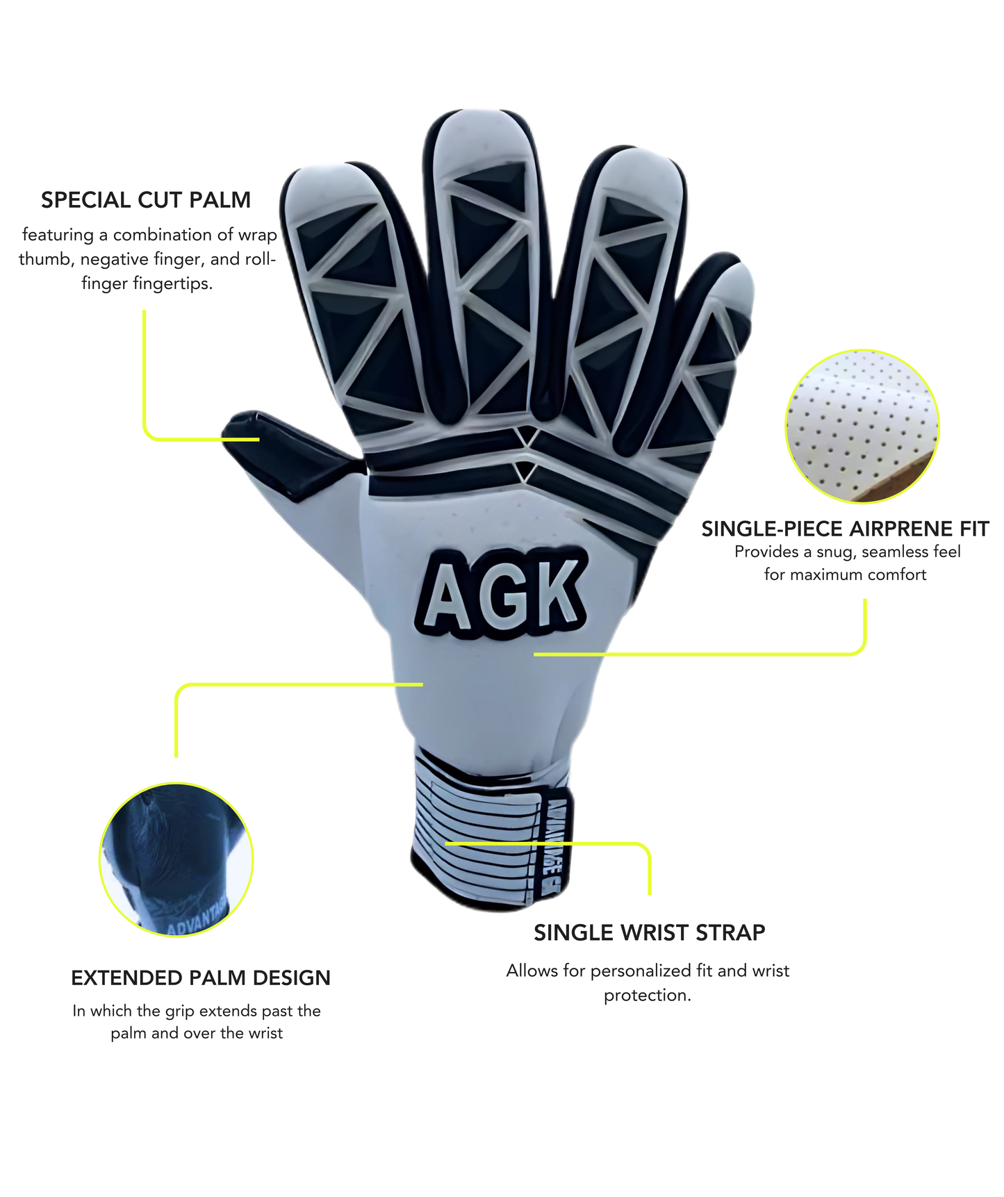 AGK Pro Phantom Goalkeeper Glove