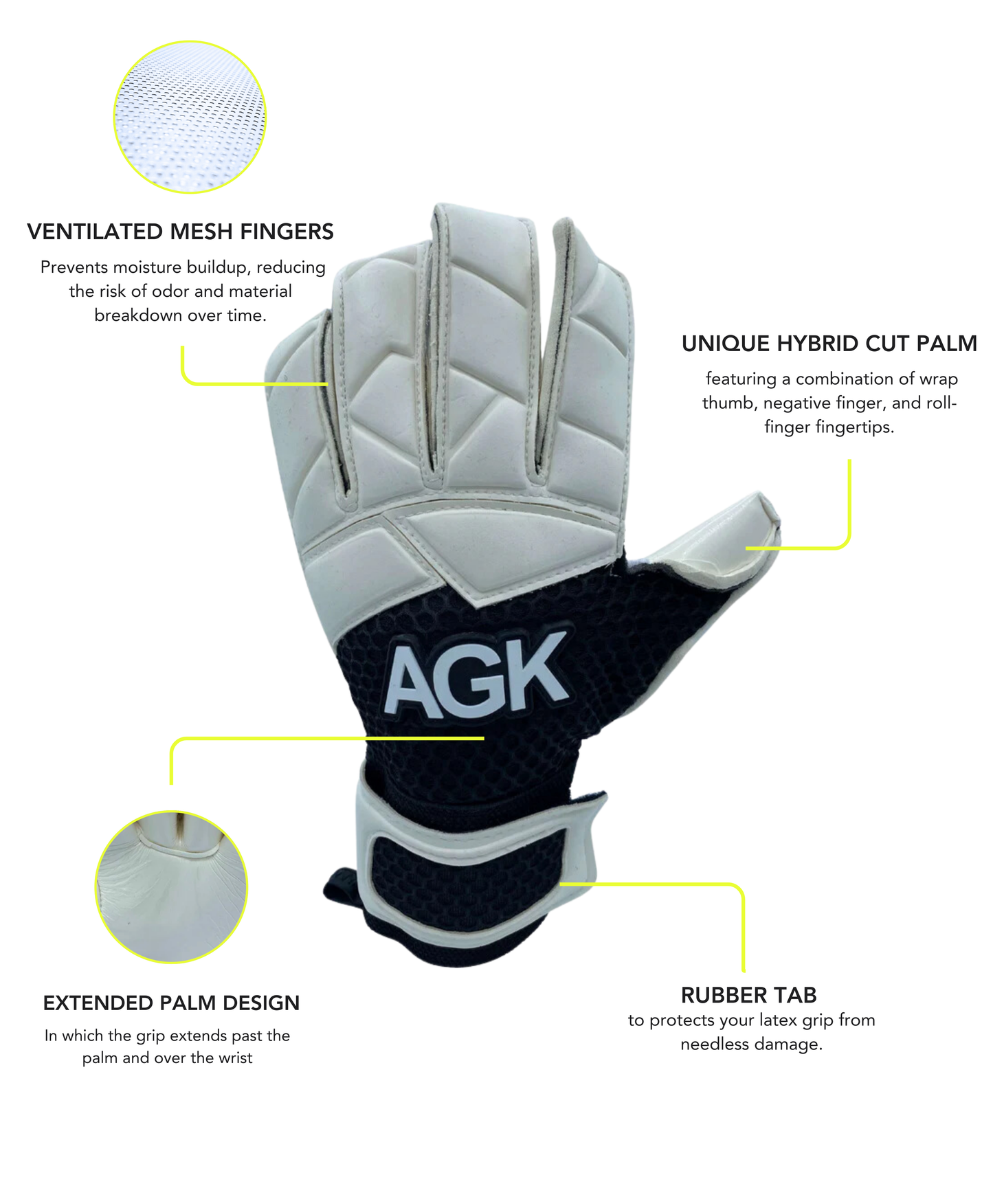 AGK Pro Virtuoso Goalkeeper Glove