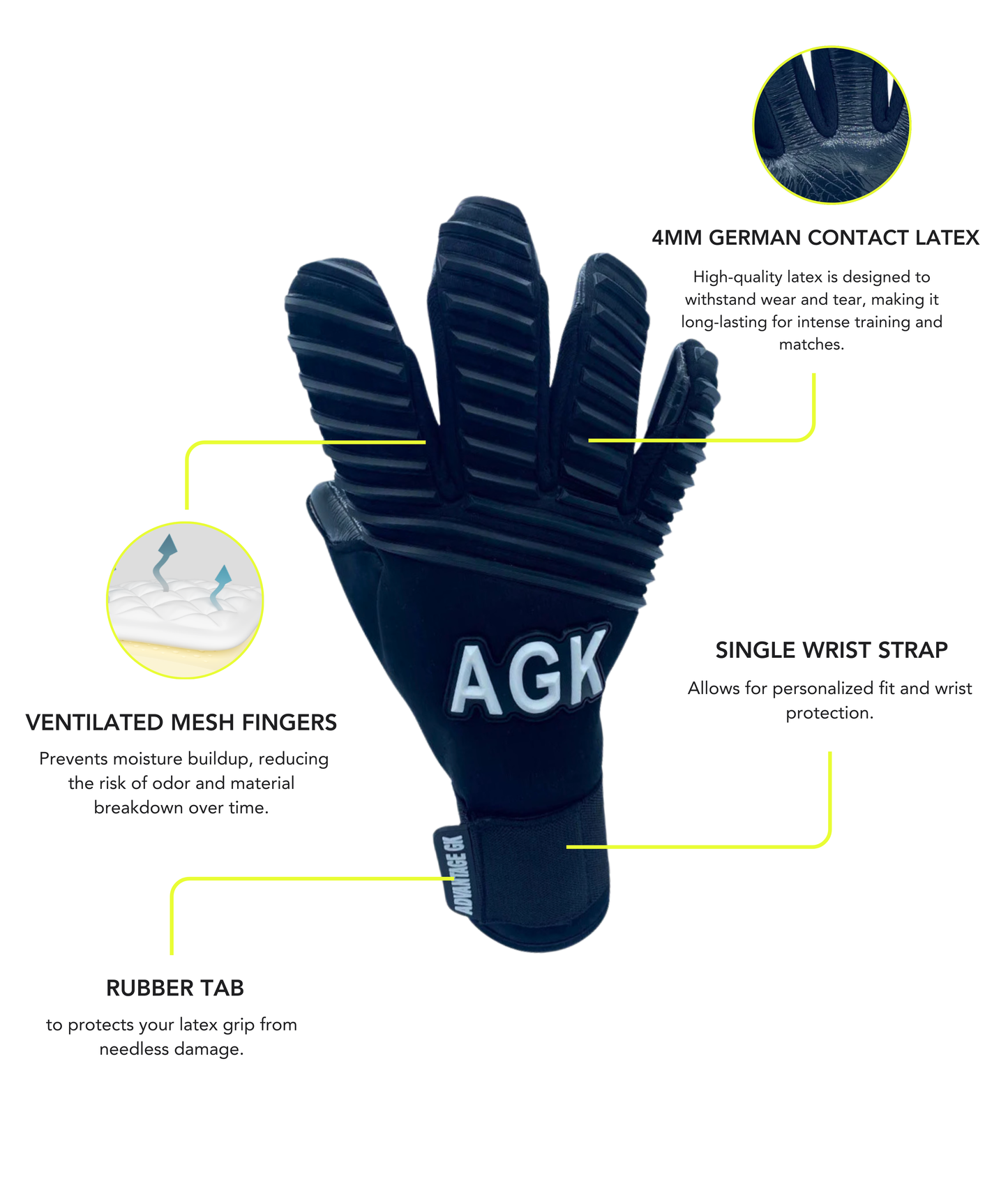 AGK Pro Phoenix Goalkeeper Glove