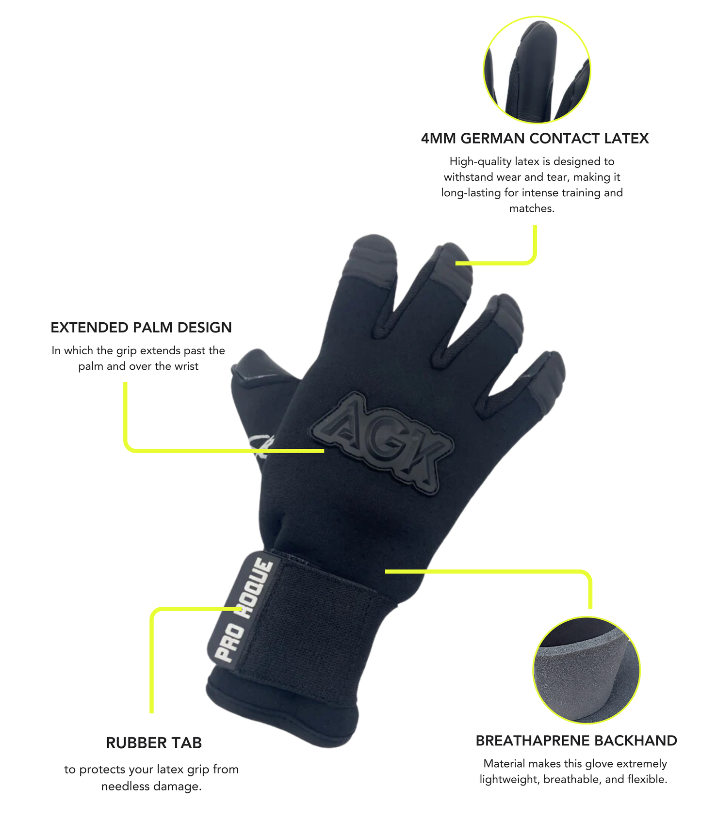 AGK Pro Roque Goalkeeper Glove