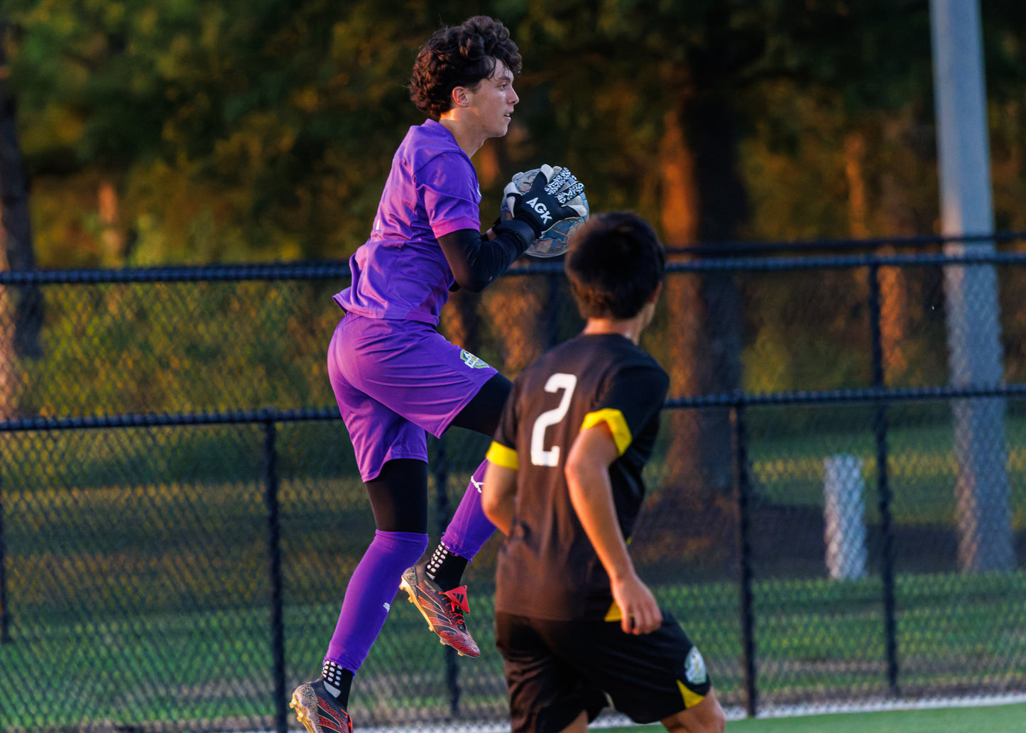 AGK Pro Obsidian Goalkeeper Glove