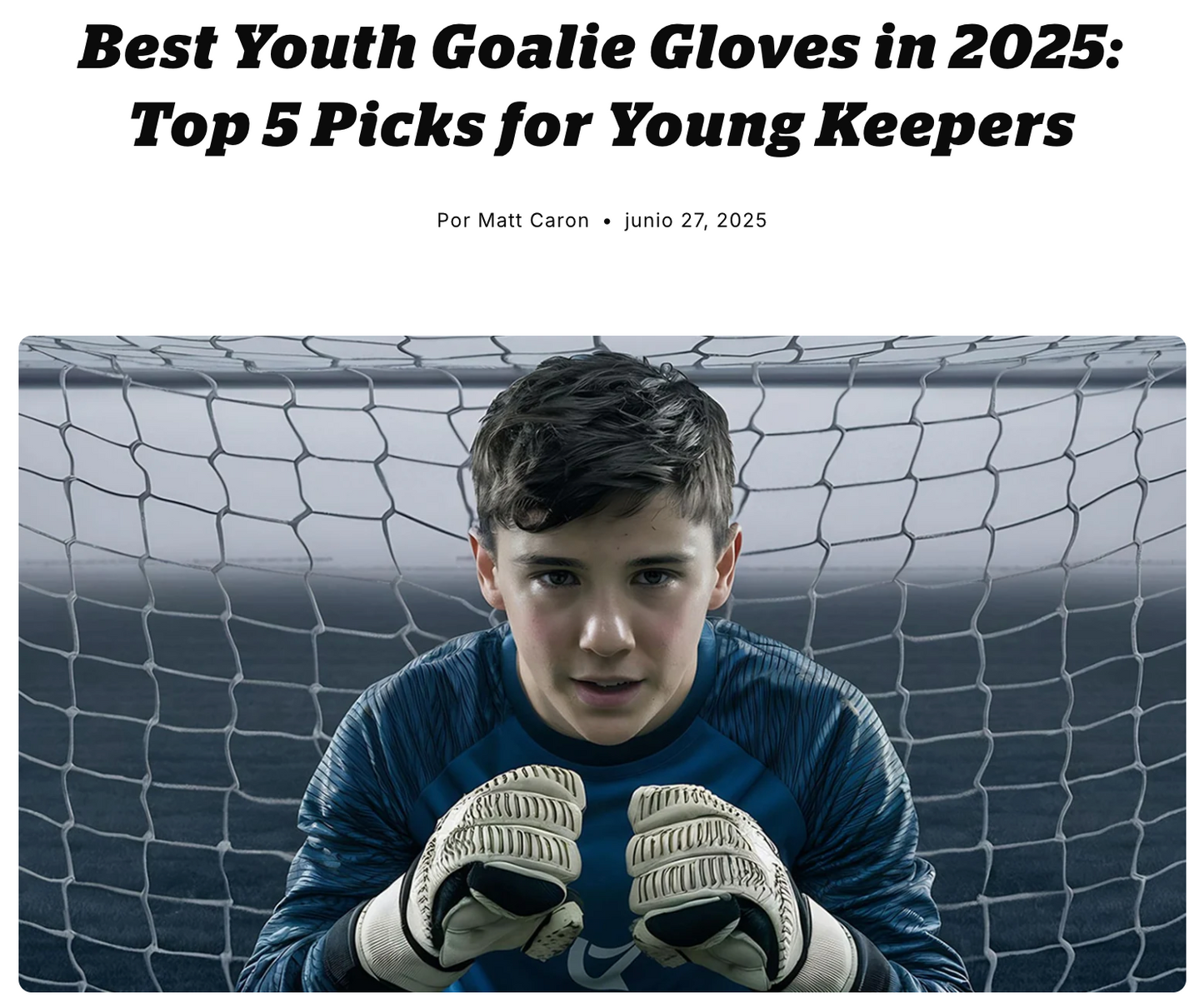 AGK El Diablo Goalkeeper Glove