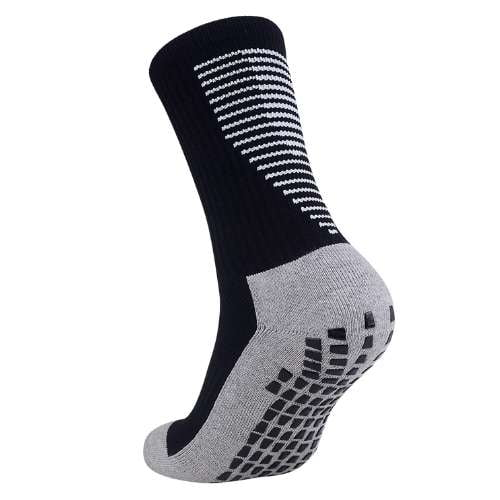Black Soccer Grip Sock