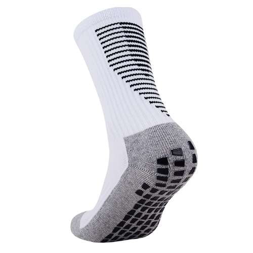 White Soccer Grip Socks